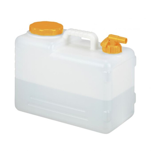 Wassertank mit Wasserhahn