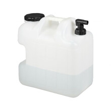 Wassertank mit Wasserhahn
