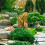 Buddha-Statue mit Kopf auf Knie 2