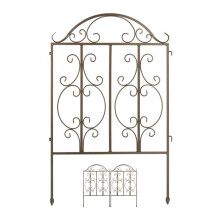 Gartenzaun mit 3 Paneelen