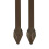 Gartentor in Bronze, 3-teilig 8
