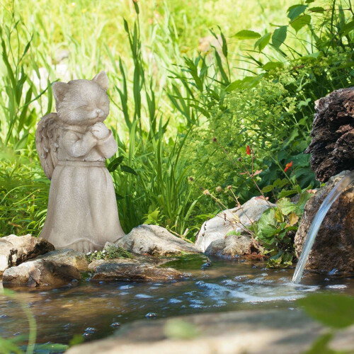 Katzenengelstatue 2
