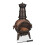 Lareira externa cor bronze 1