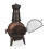 Lareira externa cor bronze 6