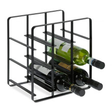 Weinregal aus Metall für 9 Flaschen