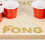 Mini Beer Pong mit roten Bechern 8