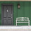 Gartenbank aus Metall 2