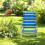 Brass chair with neck pillow - foldable 2