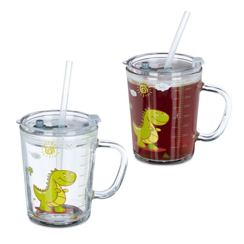 Trinkgläser Kids Dino 2er Set