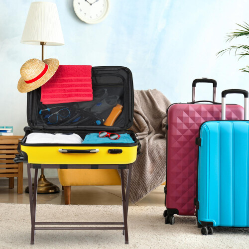 Luggage bench wood 1
