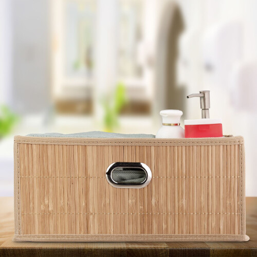 Aufbewahrungskorb Bamboo Flat 1