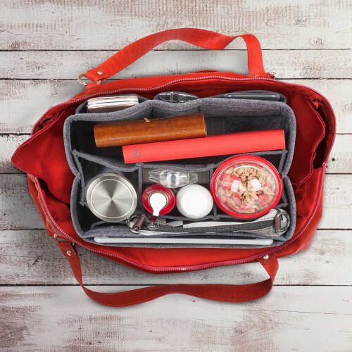 Taschenorganizer Geldbörse Filz 1