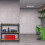 Storage shelf black 5