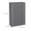 Fabric wardrobe with clothes rail 4
