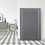 Fabric wardrobe with clothes rail 6
