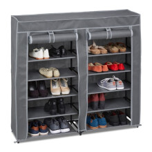 Schuhschrank aus Stoff 12 Fächer