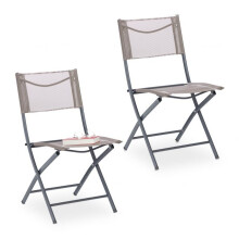 Klappbarer Gartenstuhl 2er Set