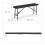 Black Beer Bench setti 2 kpl 4