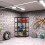 Corner shelf with 5 shelves black 2