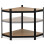 Corner shelf with 5 shelves black 7