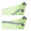 Klappbarer Gartenstuhl 2er Set grün 7
