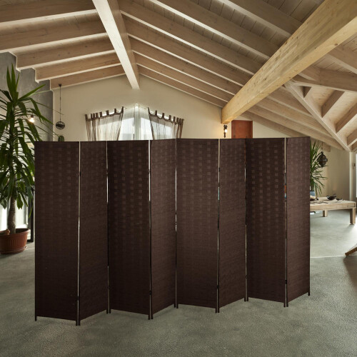 Sichtschutzwand mit 8 Paneelen 1
