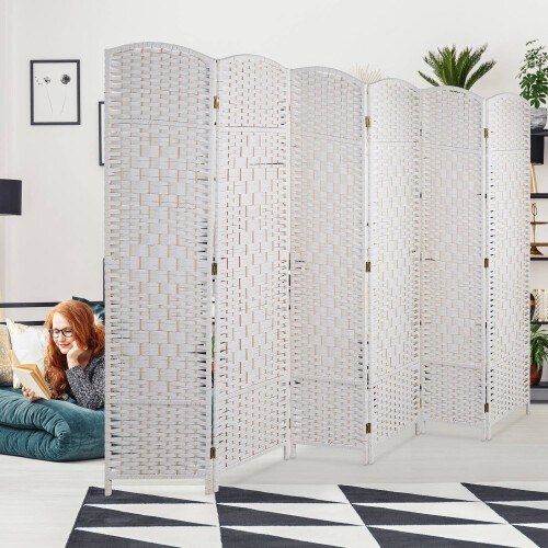 Sichtschutzwand mit 6 Paneelen 1