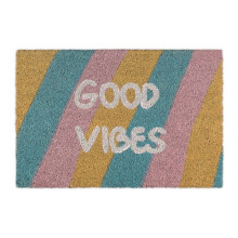 Fußmatte Kokosfaser "Good vibes"