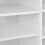 White shoe bench with 10 compartments 7