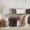 Round stool with storage space 2