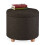 Round stool with storage space 1
