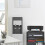 Mobile pedestal with keyboard box 5