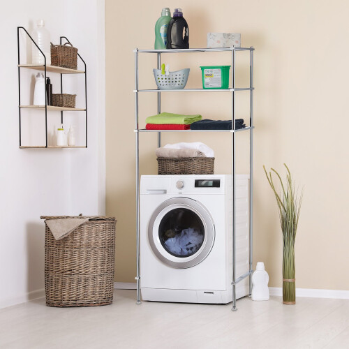 Regal für Waschmaschine aus Metall 1