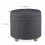 Runder Hocker mit Stauraum 4