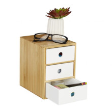 Schreibtisch-Organizer mit 3 Schubladen