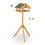 Bird table on pole 1