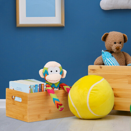 Bamboo storage box 1