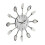 Wanduhr Besteck 1