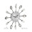 Wanduhr Besteck 4