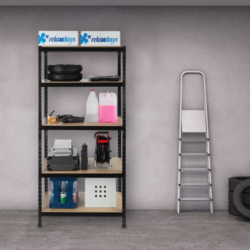 Storage shelf 1325 kg black 1