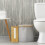 Stehender Toilettenpapierhalter aus Bambus 2