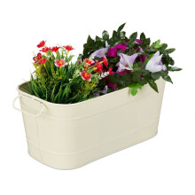 Metal flower box
