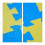 Spielmatte Puzzle, Stern 8