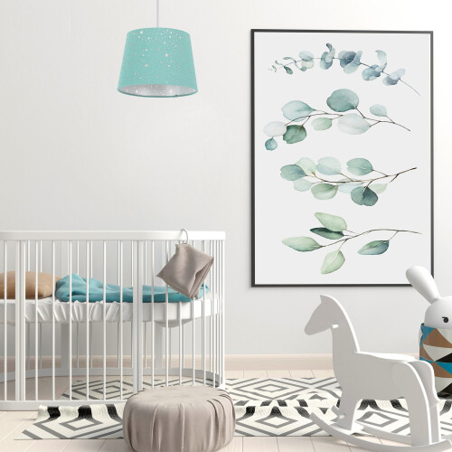Kinderzimmerlampe aus Stoff 1