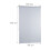 Thermo blackout curtain white 4
