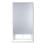 Thermo blackout curtain white 1