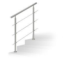 Treppengeländer aus Edelstahl
