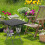 Klappbarer Gartentisch BASTIAN 2