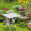 Klappbarer Gartentisch BASTIAN 2