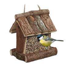 Vogelhäuschen Rinde